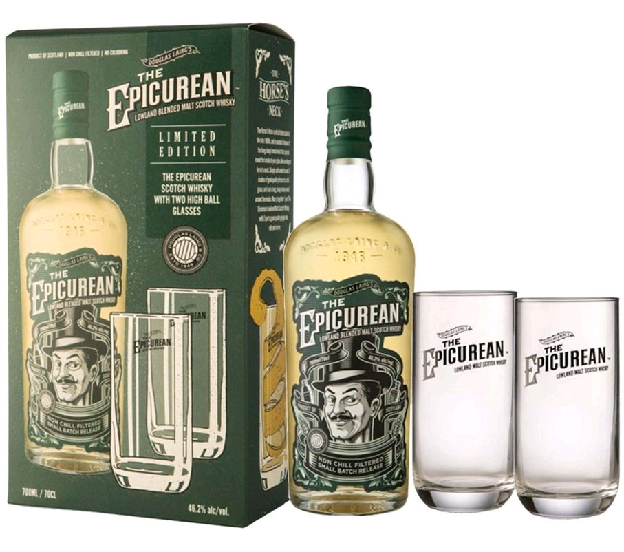 Douglas Laing & Co Epicurean NAS se skleničkama 0.7l
