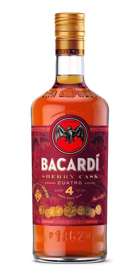 Bacardi 4y Cuatro Sherry Cask 1l