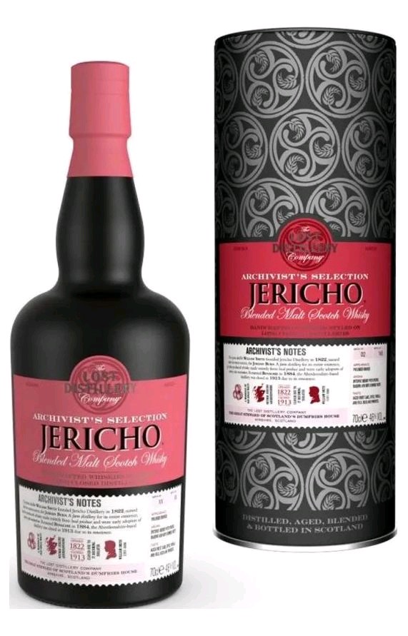 Lost distillery Jericho Archivist 0.7l