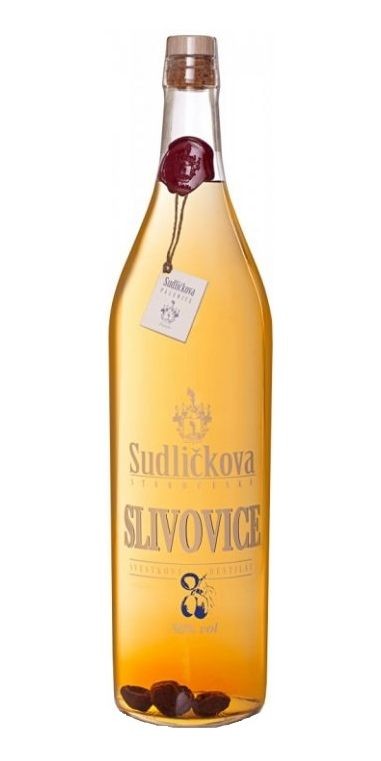 Sudlička Slivovice 50 Zlatá Staročeská 3l