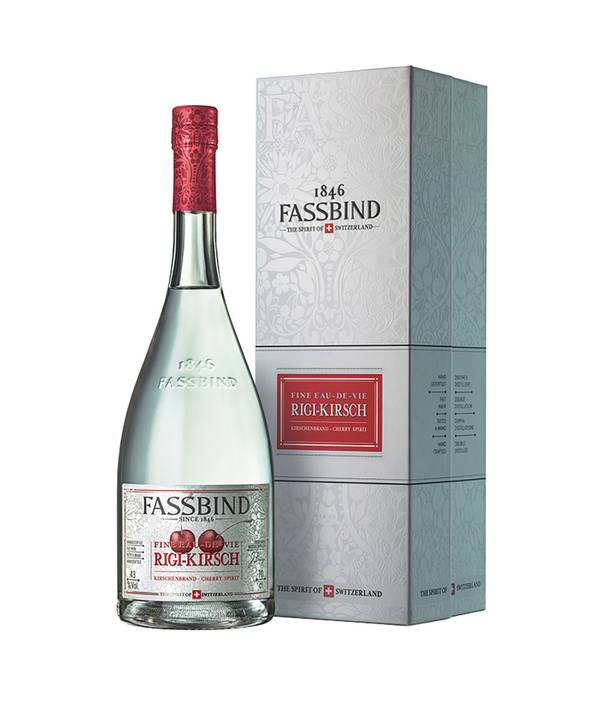 Fassbind Eau de Vie Rigi-Kirsch - Třešeň