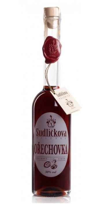 Sudlička Ořechovka v dárkové lahvi 1.5l