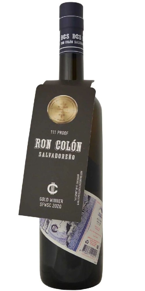 Ron Colon Salvadoreno Dark 111 Proof + odznak 0.7l