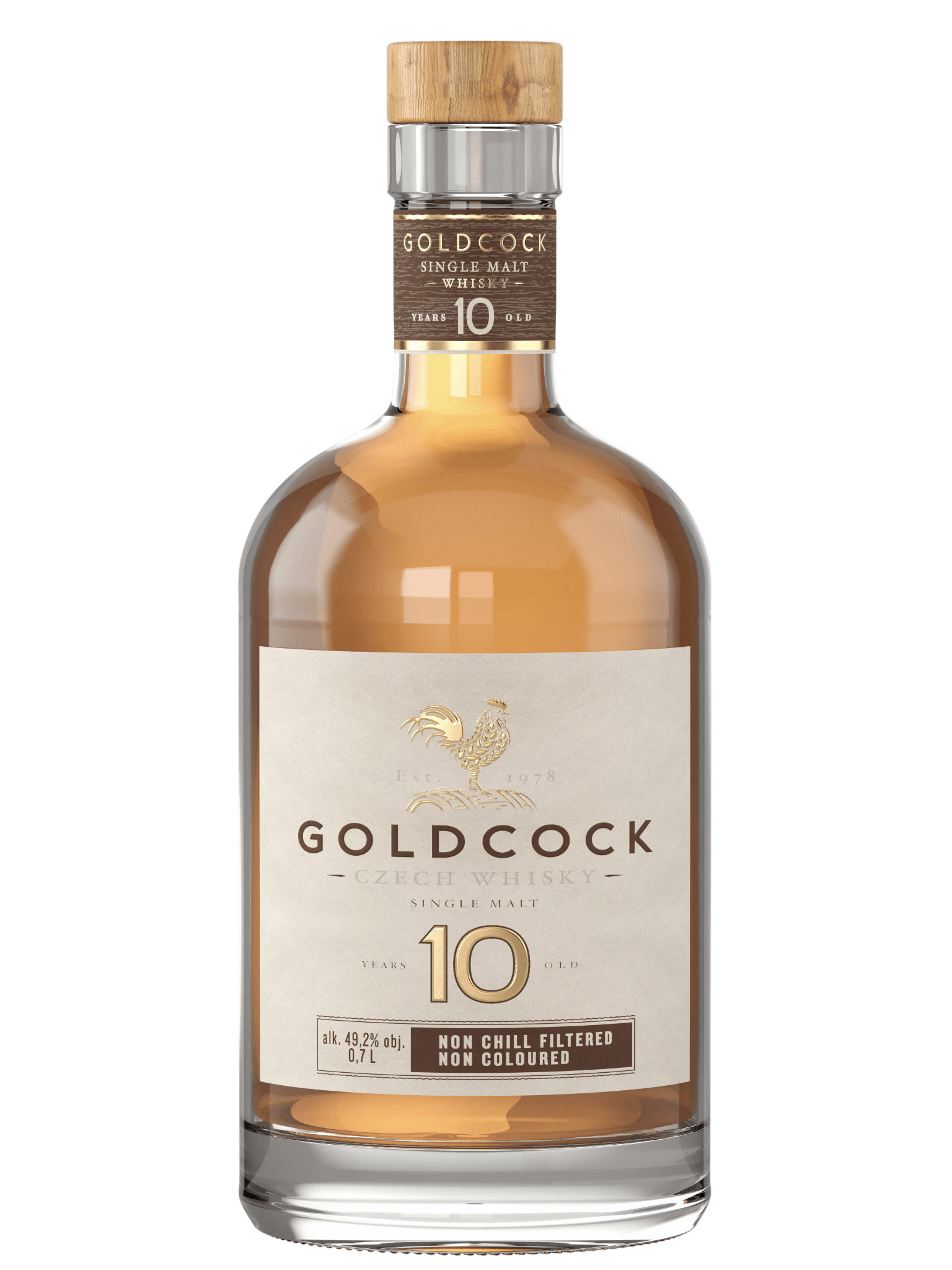 GOLDCOCK Whisky GOLDCOCK 10 YO 49,2% 0,7l