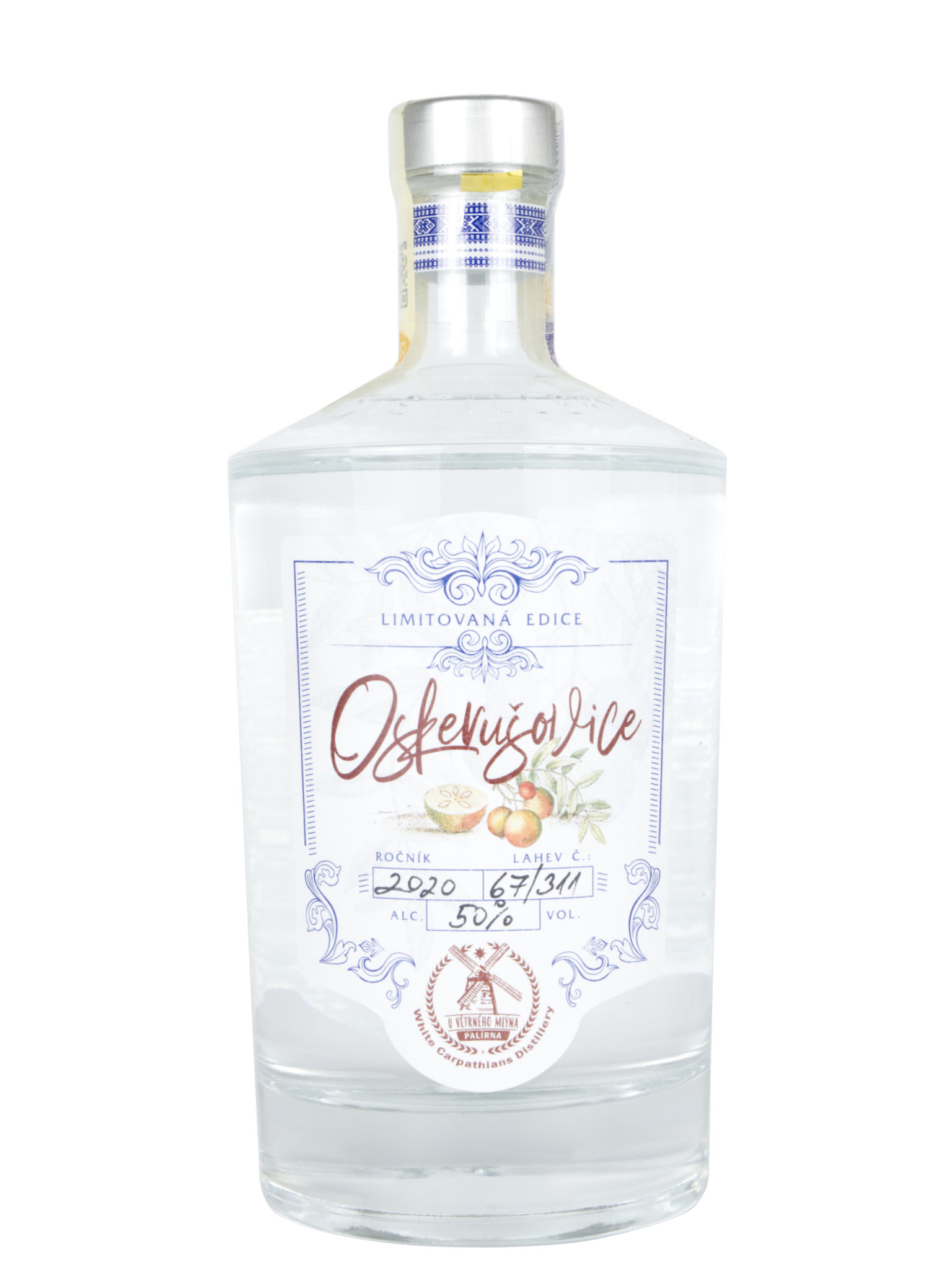 Palírna Kuželov (U větrného mlýna) Horňácká Oskerušovice z Kuželova 50% 0,5l