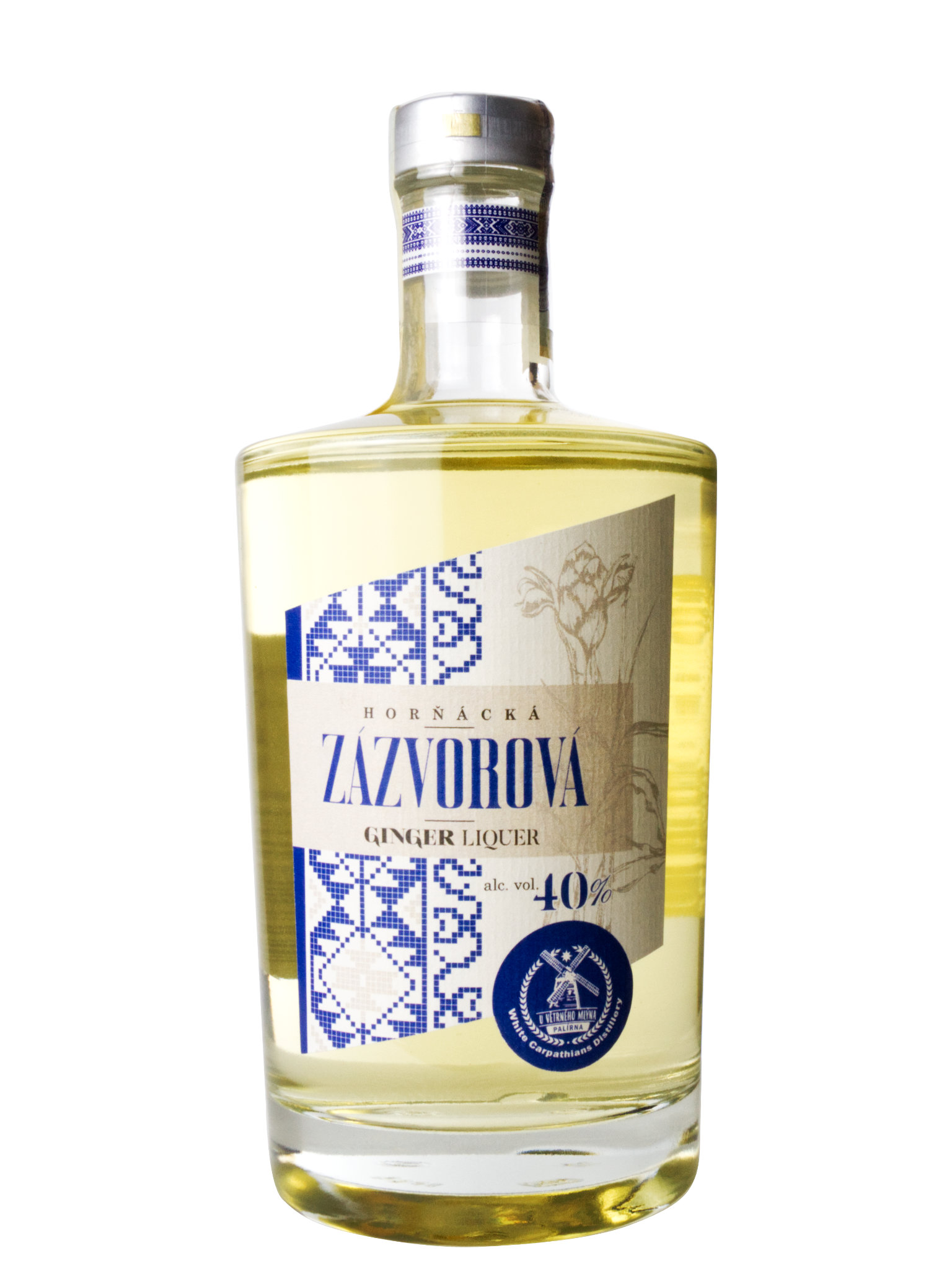 Palírna Kuželov (U větrného mlýna) Horňácká Zázvorová 40% 0,5l