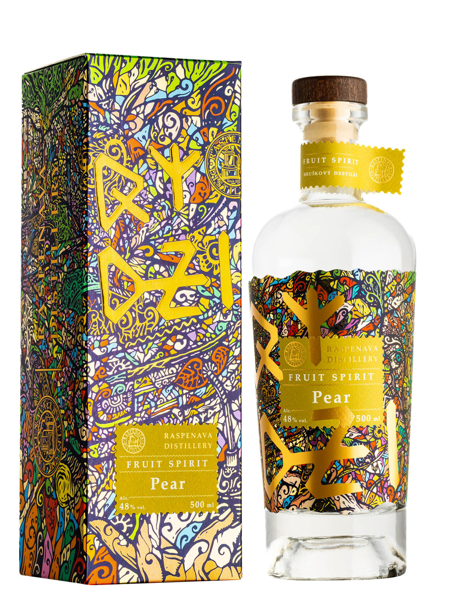 Raspenava distillery Raspenava Hruškovice 48% 0,5l