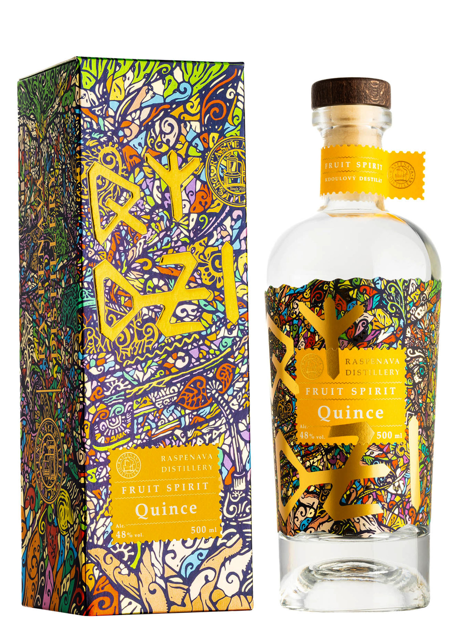 Raspenava distillery Raspenava Kdoulovice 48% 0,5l