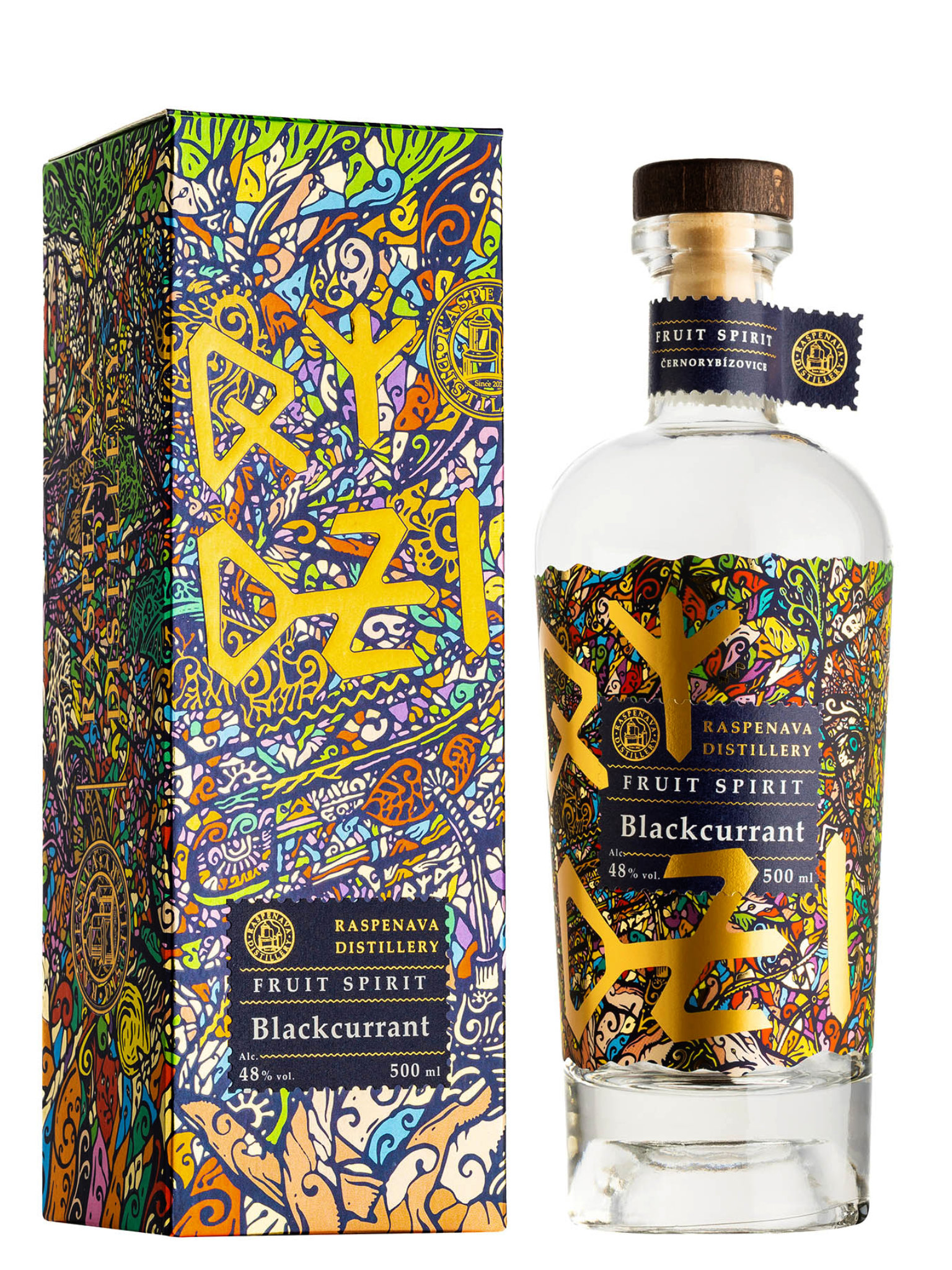 Raspenava distillery Raspenava Rybízovice 48% 0,5l