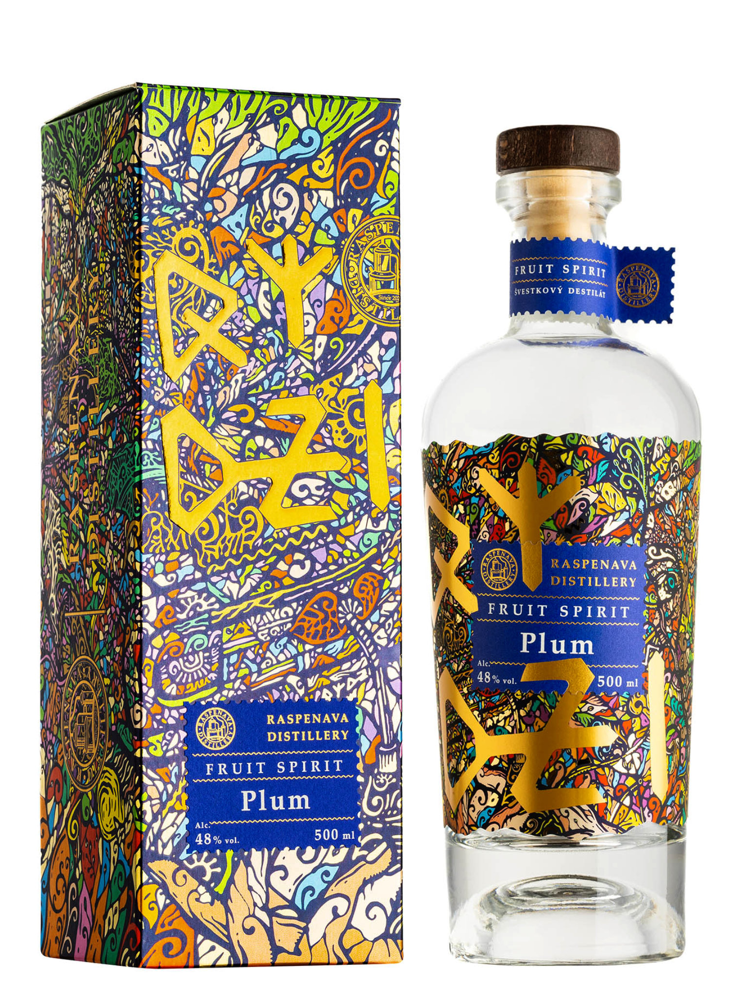 Raspenava distillery Raspenava Slivovice 48% 0,5l