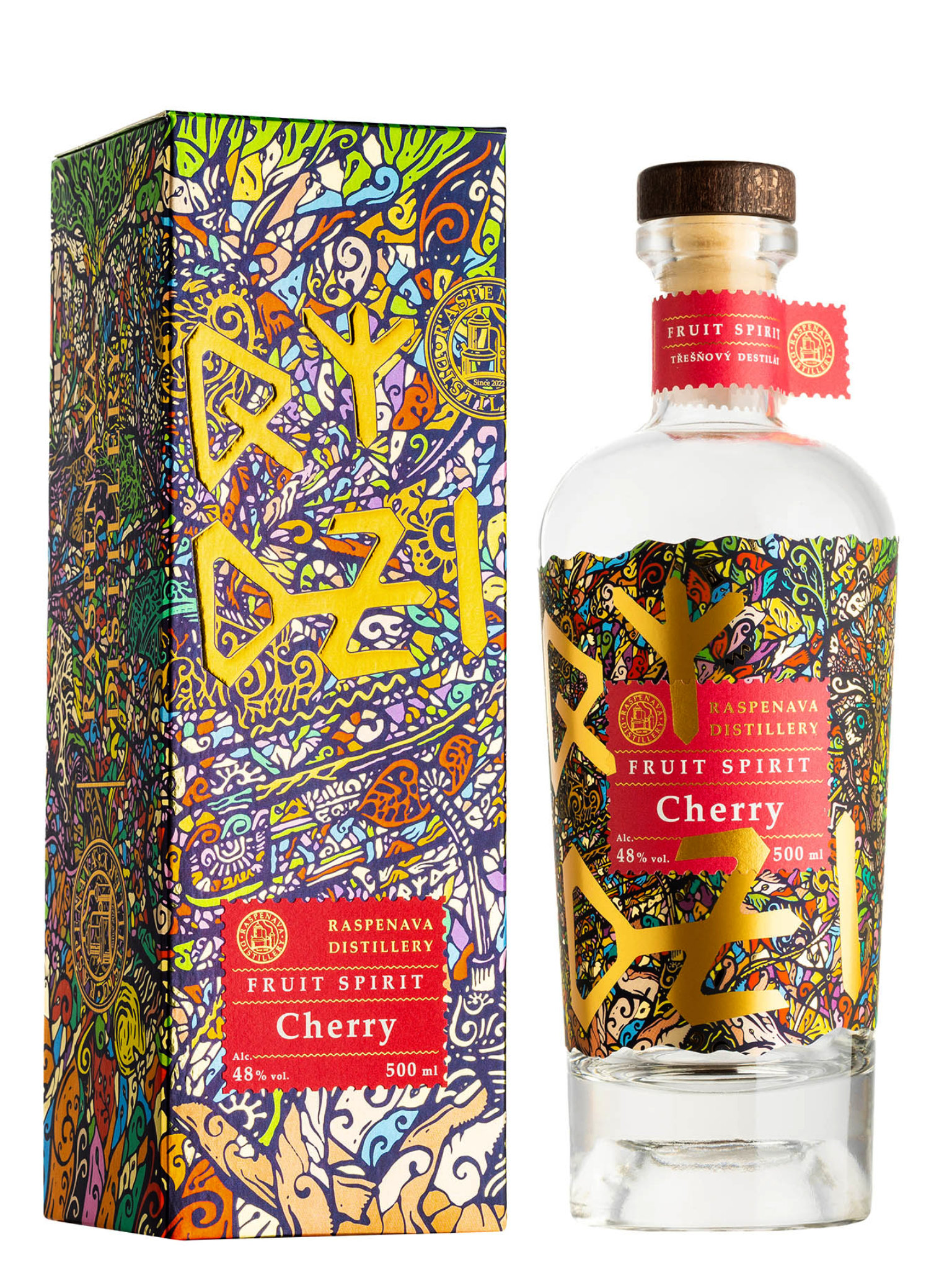 Raspenava distillery Raspenava Třešňovice 48% 0,5l