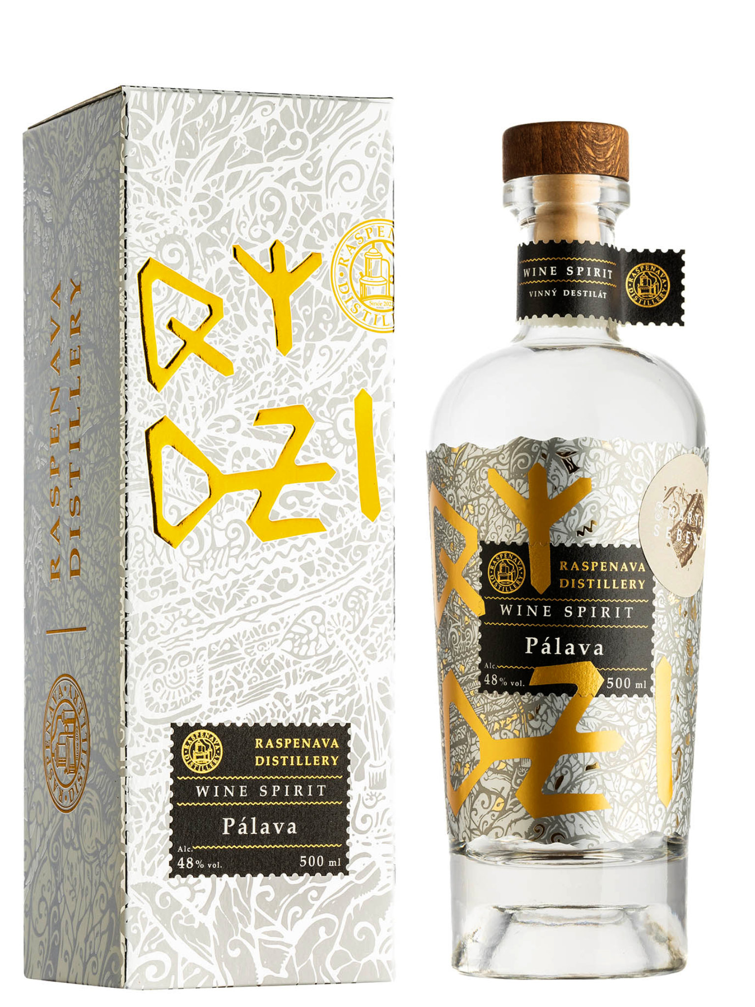 Raspenava RYDZI Vínovice Pálava 48% 0,5L