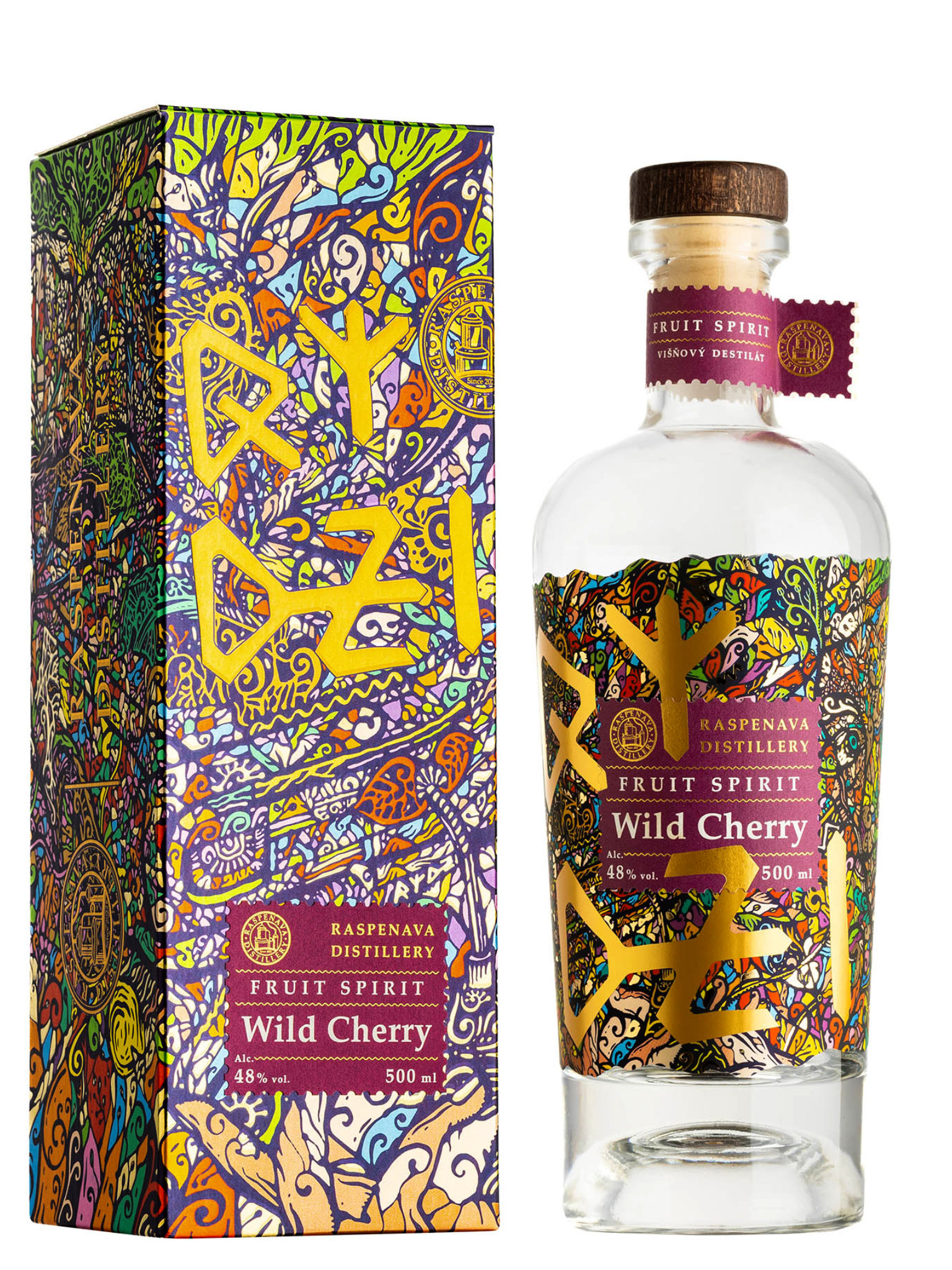 Raspenava distillery Raspenava Višňovice 48% 0,5l