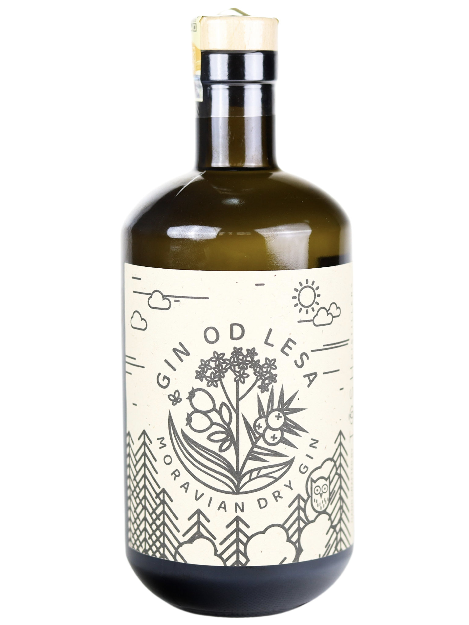 TŌSH Distillery Olomouc Tosh Gin od lesa 45% 0,7l