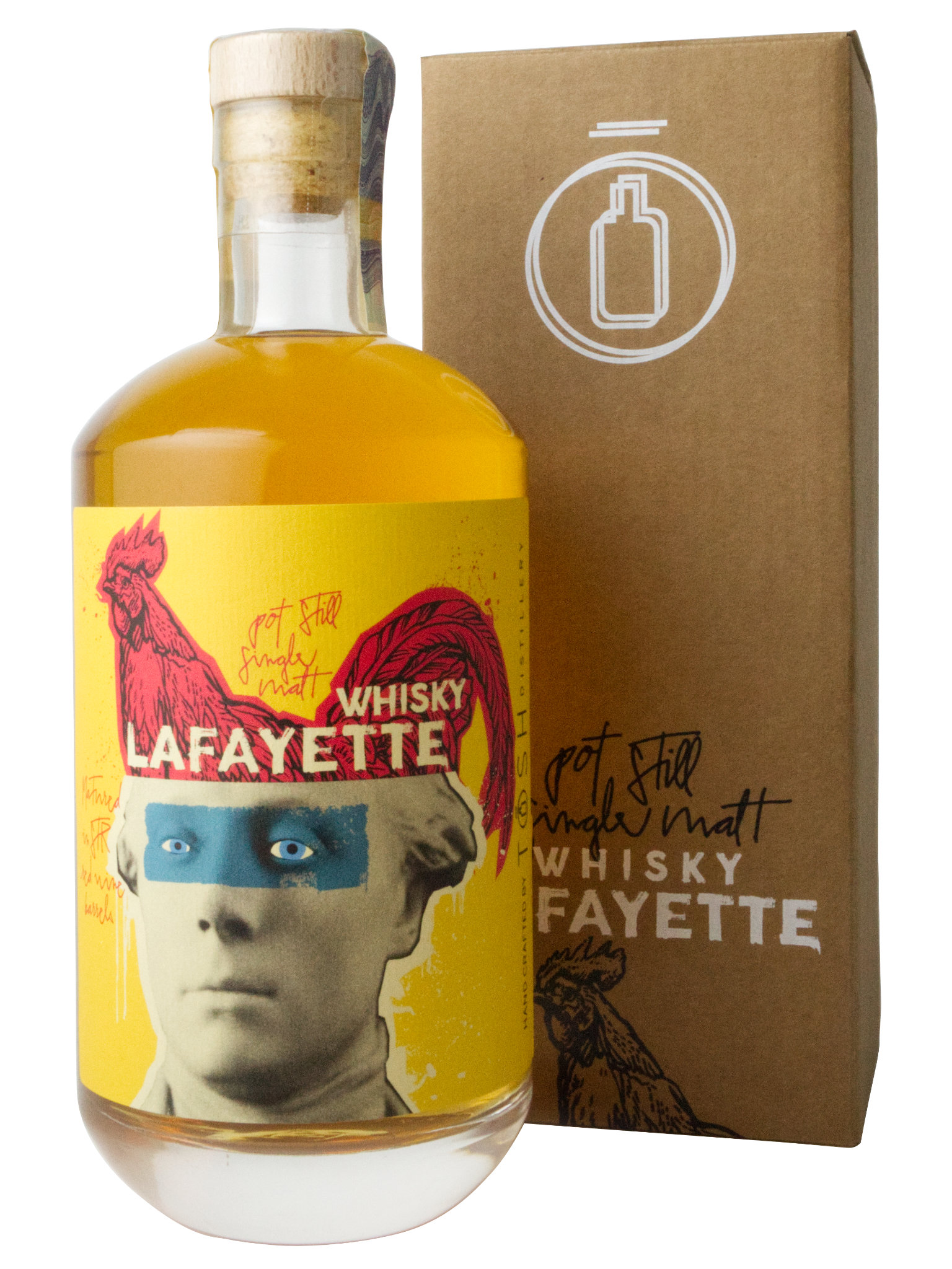 Tōsh whisky (Lafayette a King Barley) Tosh Lafayette whisky 43% 0,7l