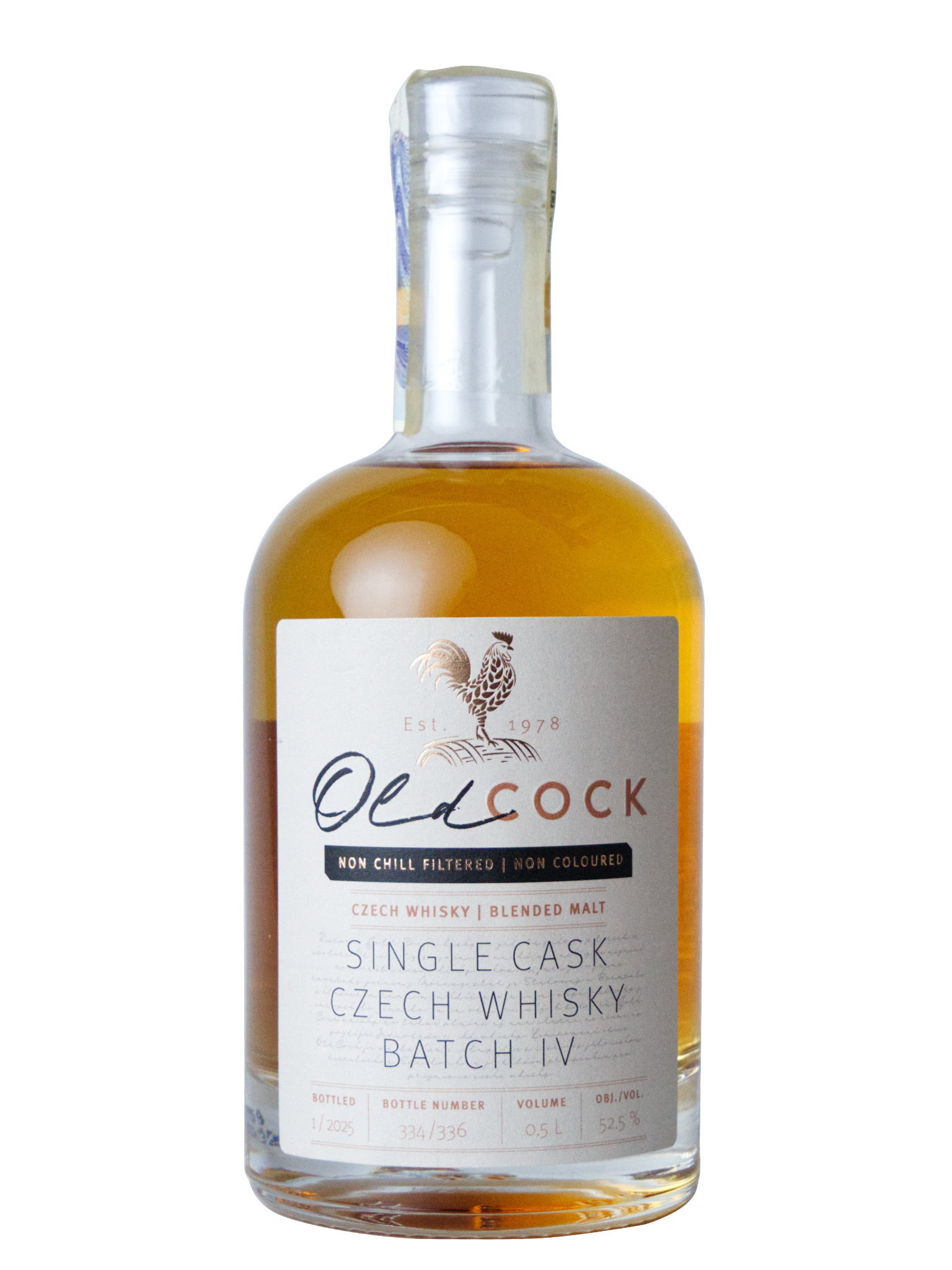 GOLDCOCK Whisky OldCOCK Batch IV 52,5% 0,5l