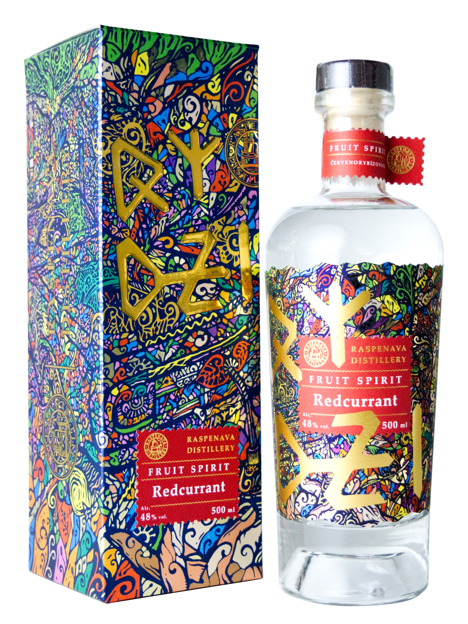 Raspenava distillery Raspenava Červenorybízovice 48% 0,5l