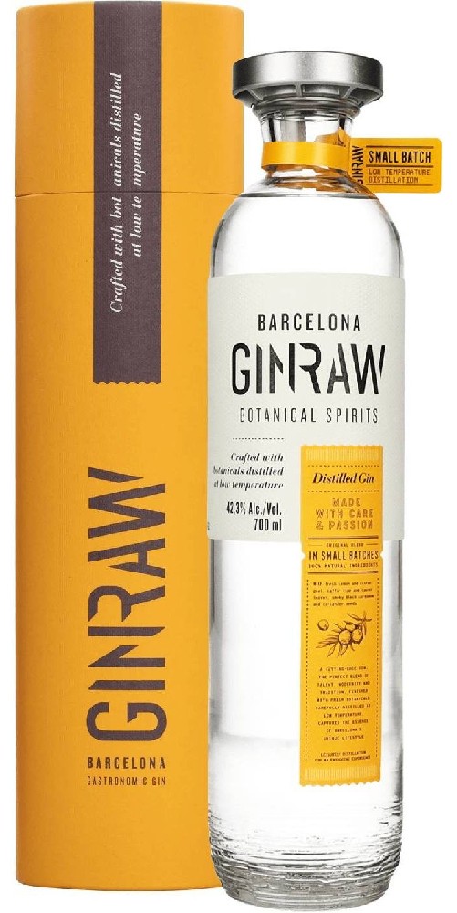 Barcelona GinRaw Gastronomic v krabičce 0.7l