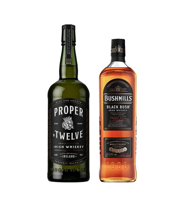 Proper Twelve Proper No. Twelve + Bushmills Black Bush