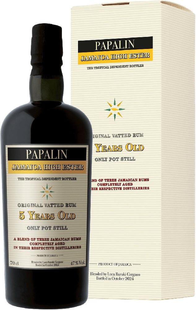 Velier Papalin 5y High Ester Jamaica 0.7l