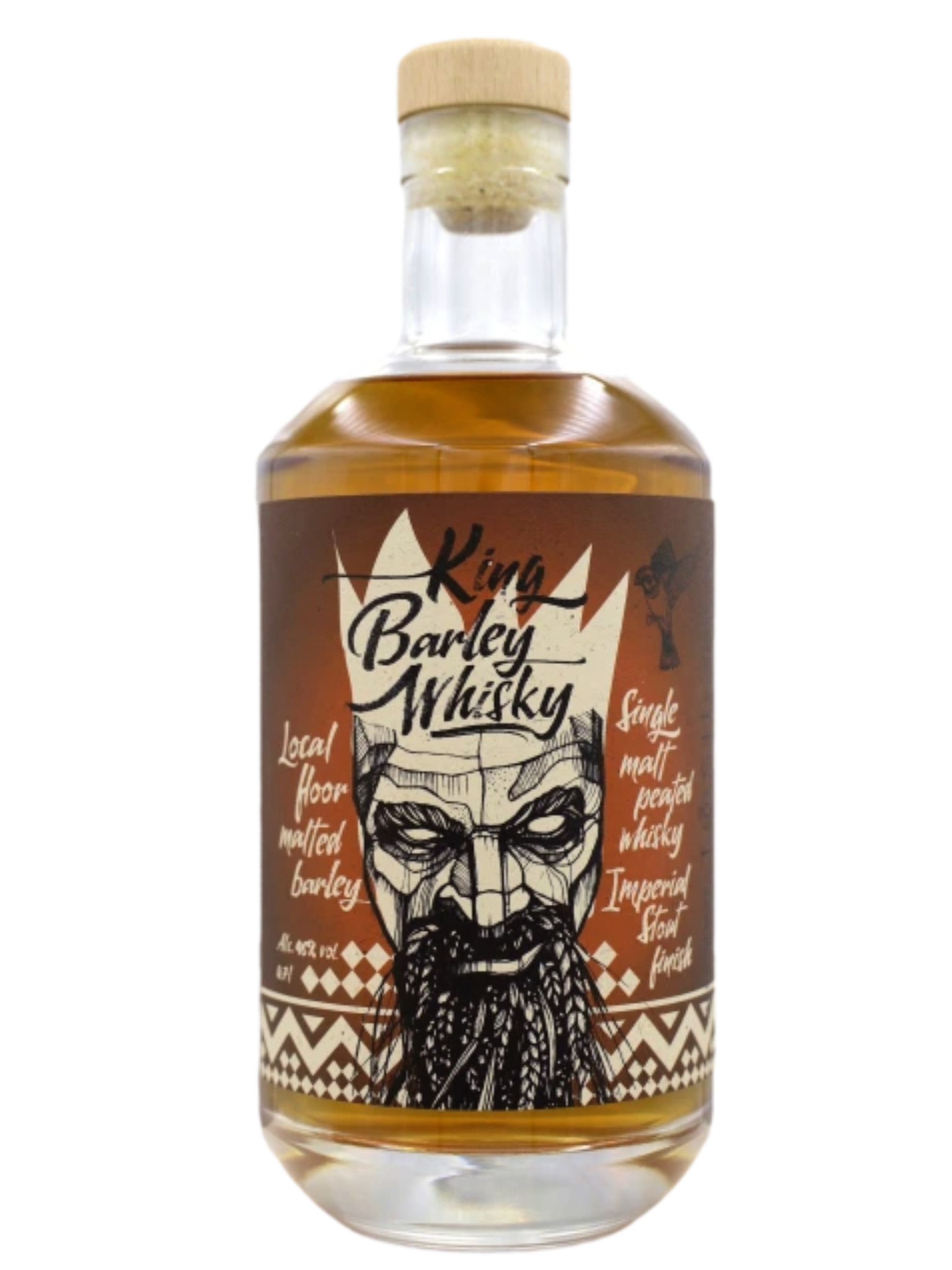 Tōsh whisky (Lafayette a King Barley) Tosh King Barley - Imperial Stout finish 46% 0,7l