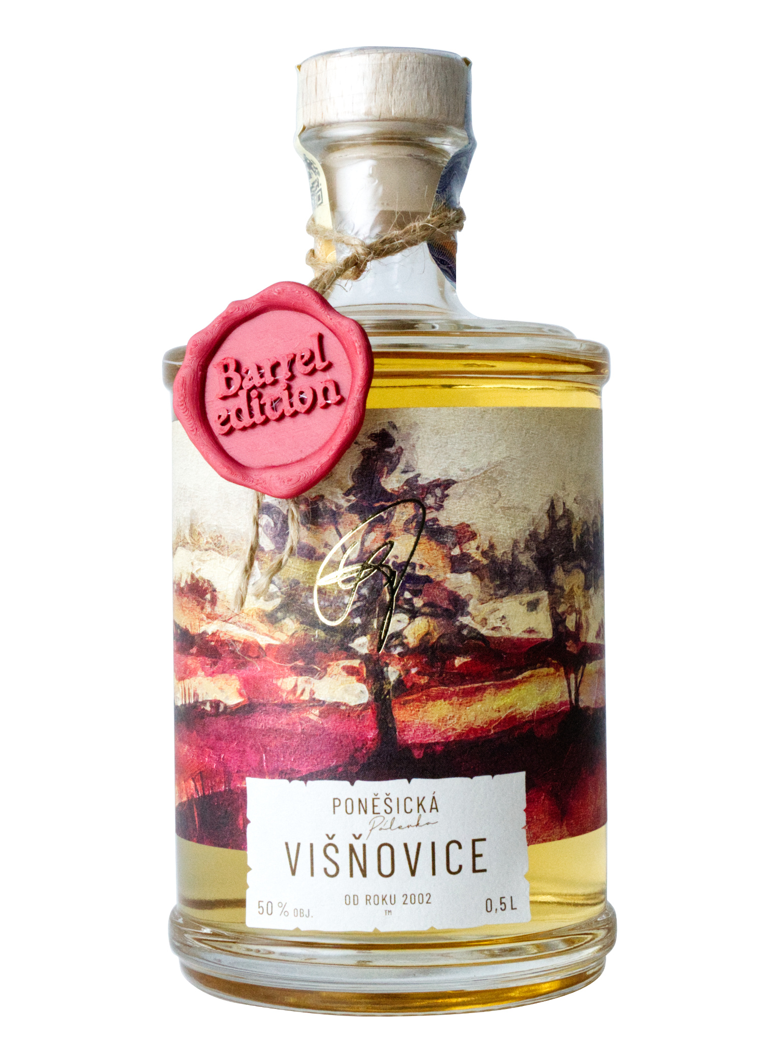 Lihovar Poněšice Poněšická Višňovice Barrel Edition 50% 0,5l