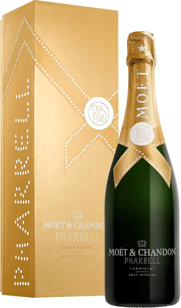 Moet & Chandon Pharrell Williams žlutý box 0.75l