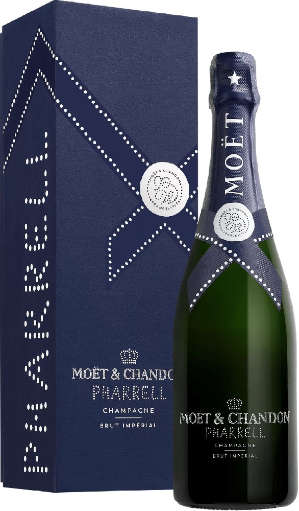 Moet & Chandon Pharrell Williams modrý box 0.75l