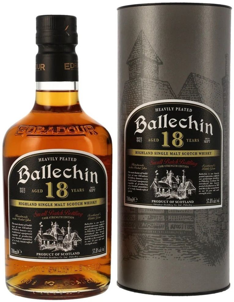 Ballechin 18y Cask Strength batch 002 0.7l