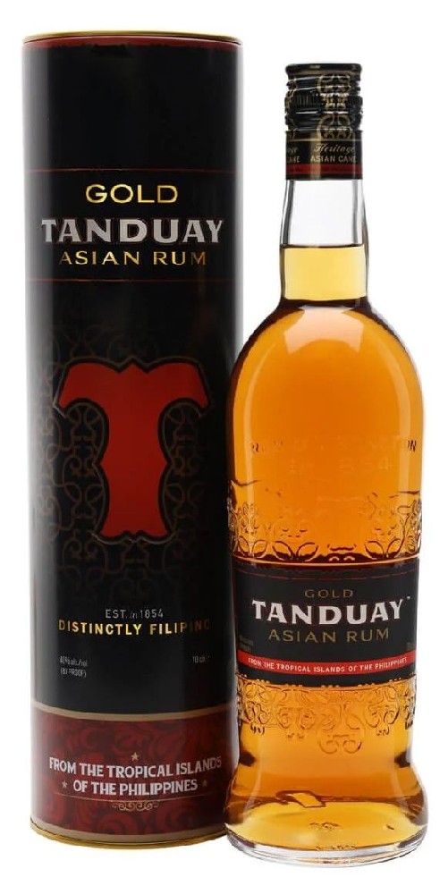 Rum Tanduay Gold 7y v plechu 40%0.70l
