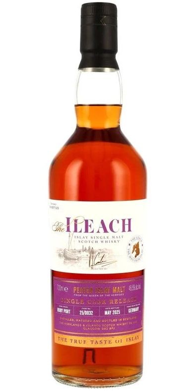 Ileach Islay Peated Ruby Port Cask 0.7l