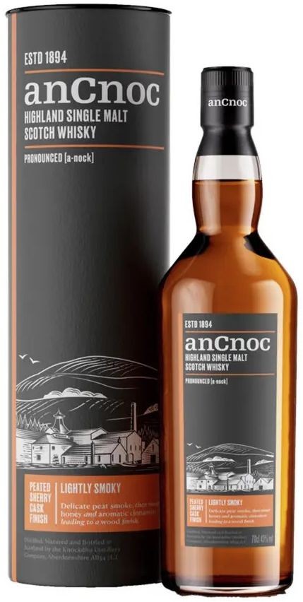 AnCnoc 2025 Release Peated Sherry Cask 0.7l