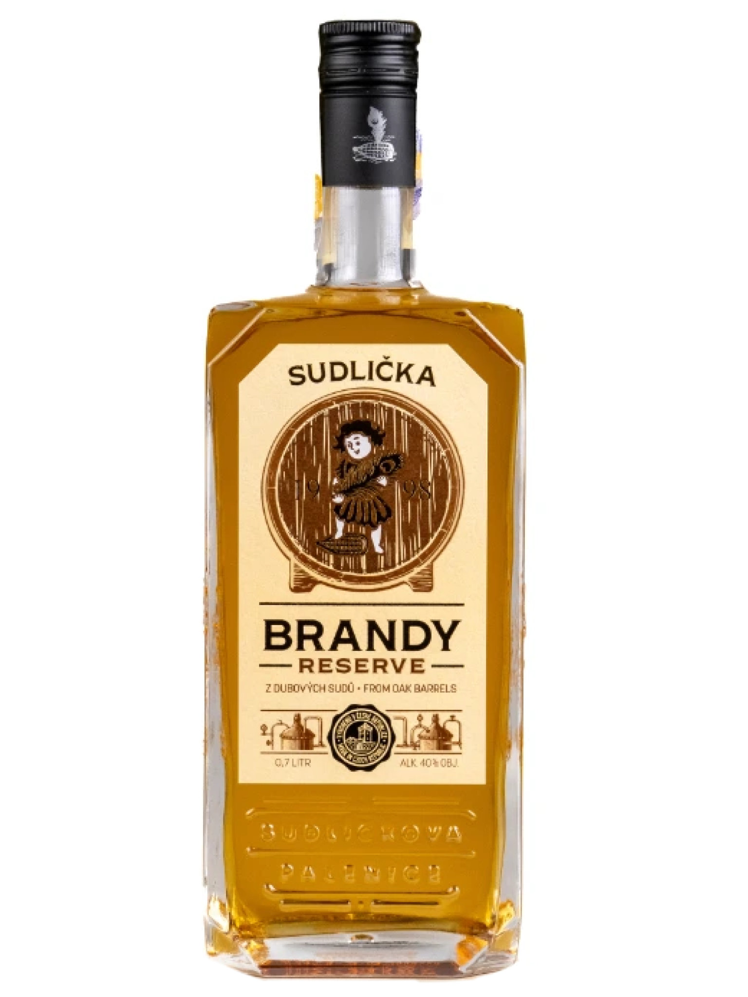 Sudličkova pálenice Sudličkova Brandy 40% 0,7l