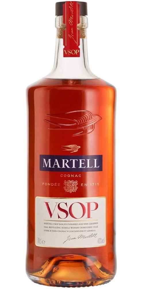 Cognac Martell VSOP holá láhev 40%0.70l