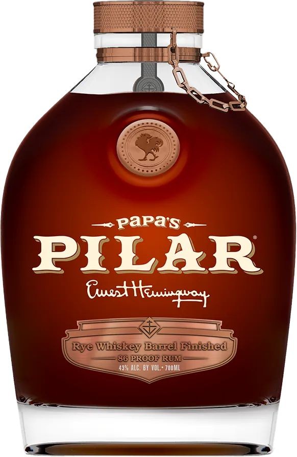 Papas Pilar 86 Proof DARK Rye whisky Cask 0.7l