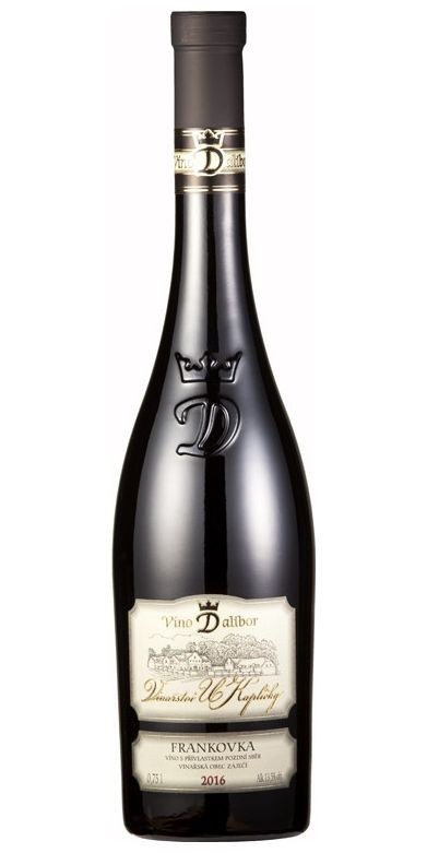 U Kapličky Frankovka Dalibor pozdní sběr Kaplička 0.75l
