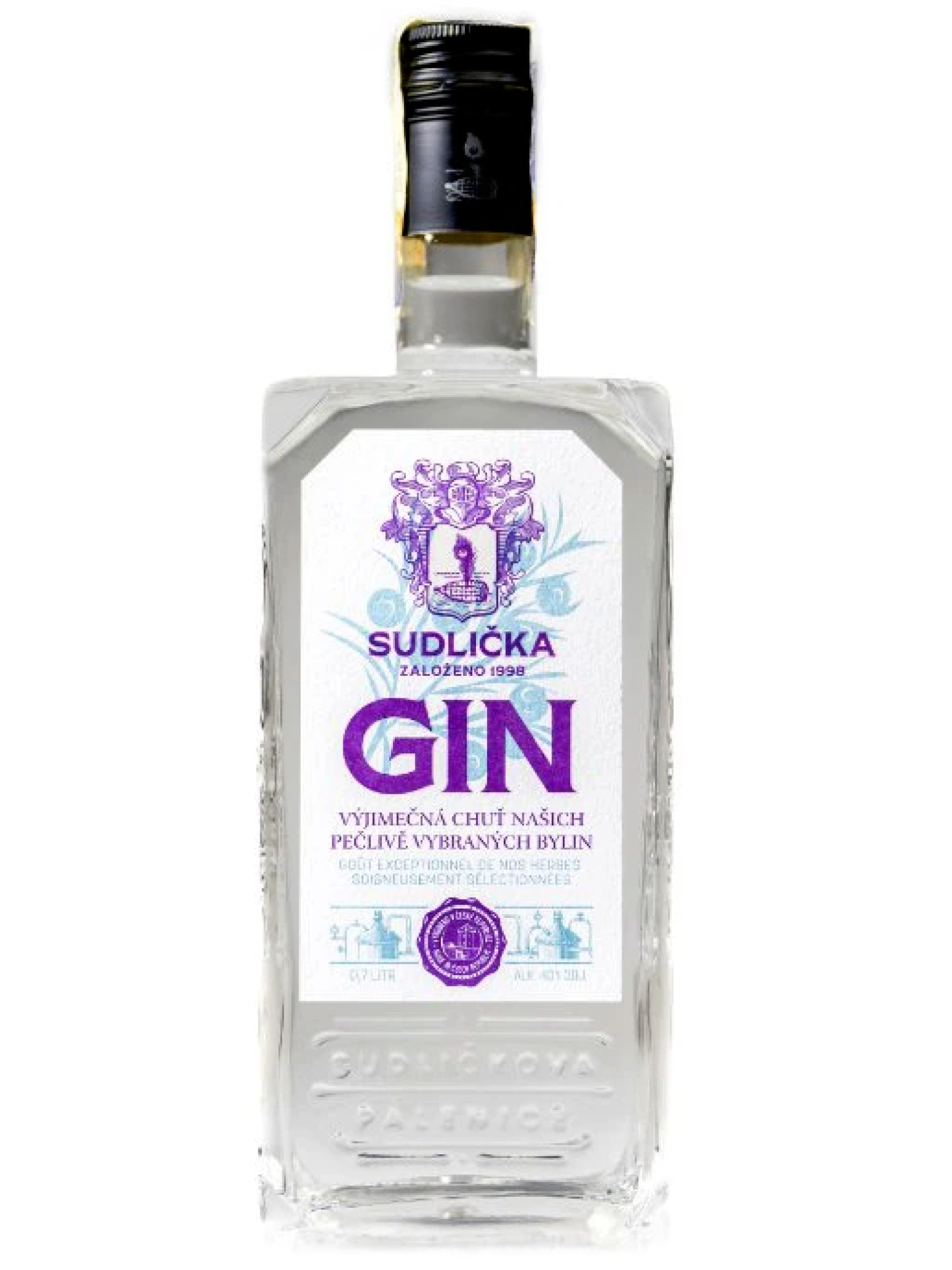 Sudličkova pálenice Sudličkův Gin 40% 0,7l