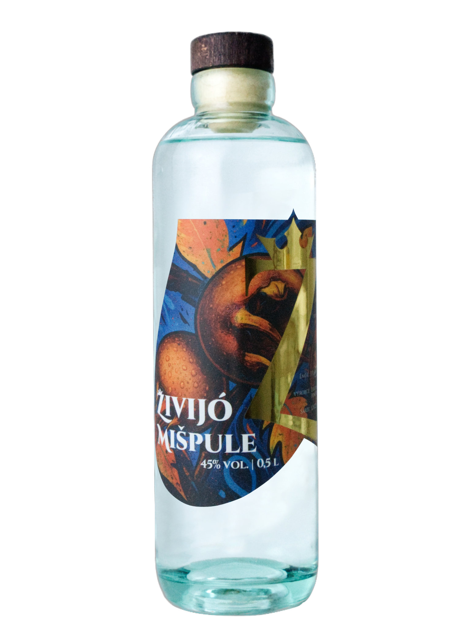 Živijó Mišpulovice 45% 0,5l