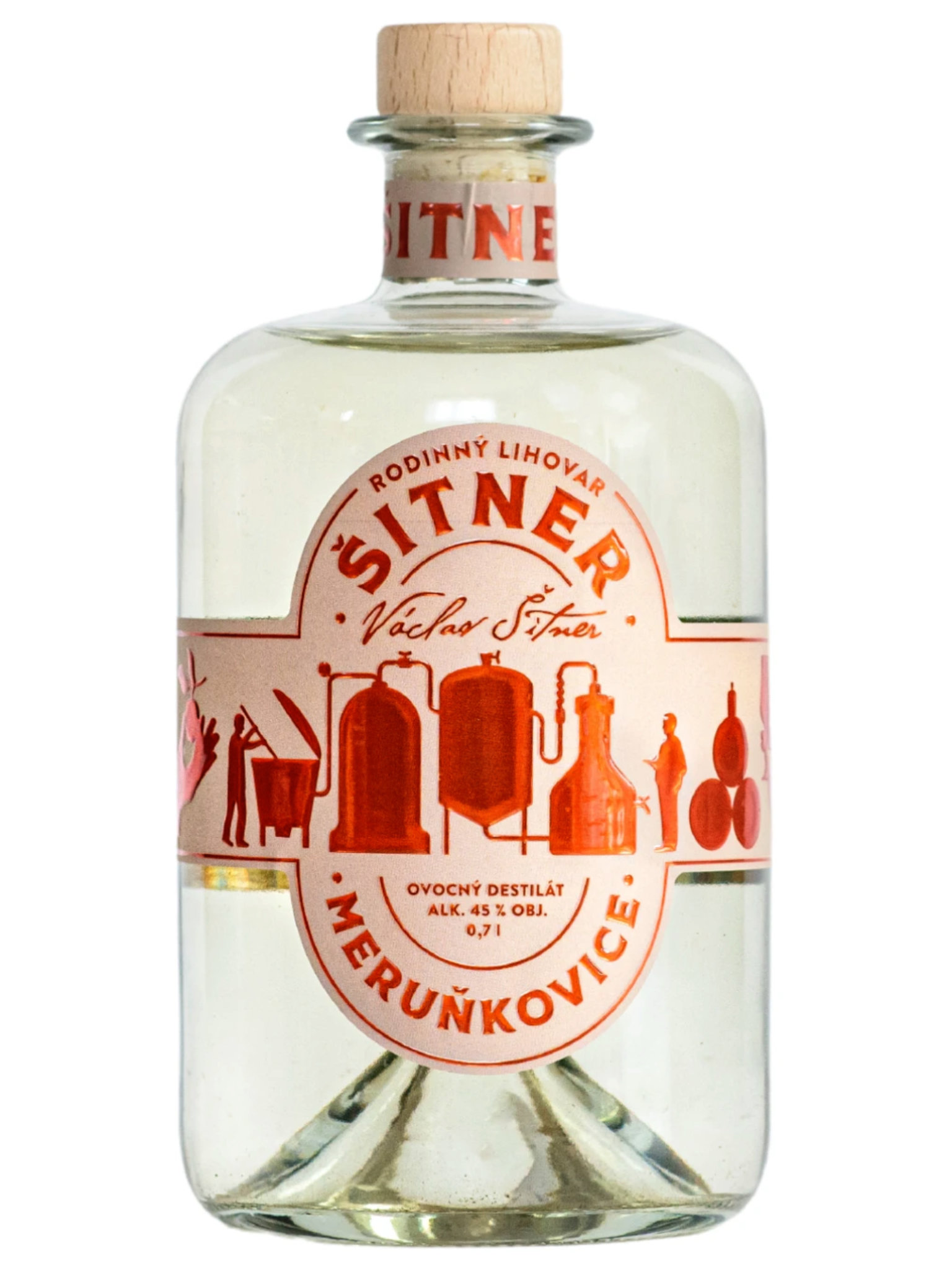 Šitner Meruňkovice 45% 0,7l