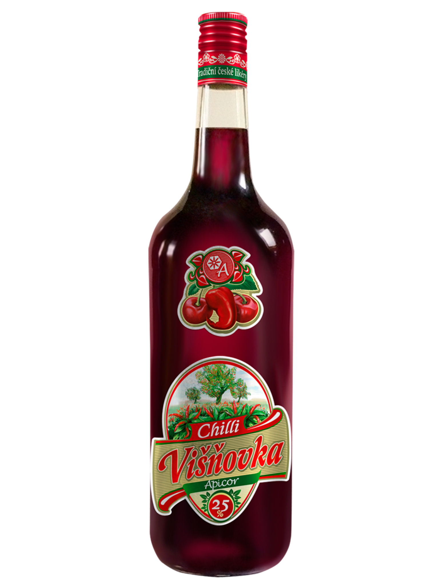 Apicor Chilli Višňovka 25% 1l