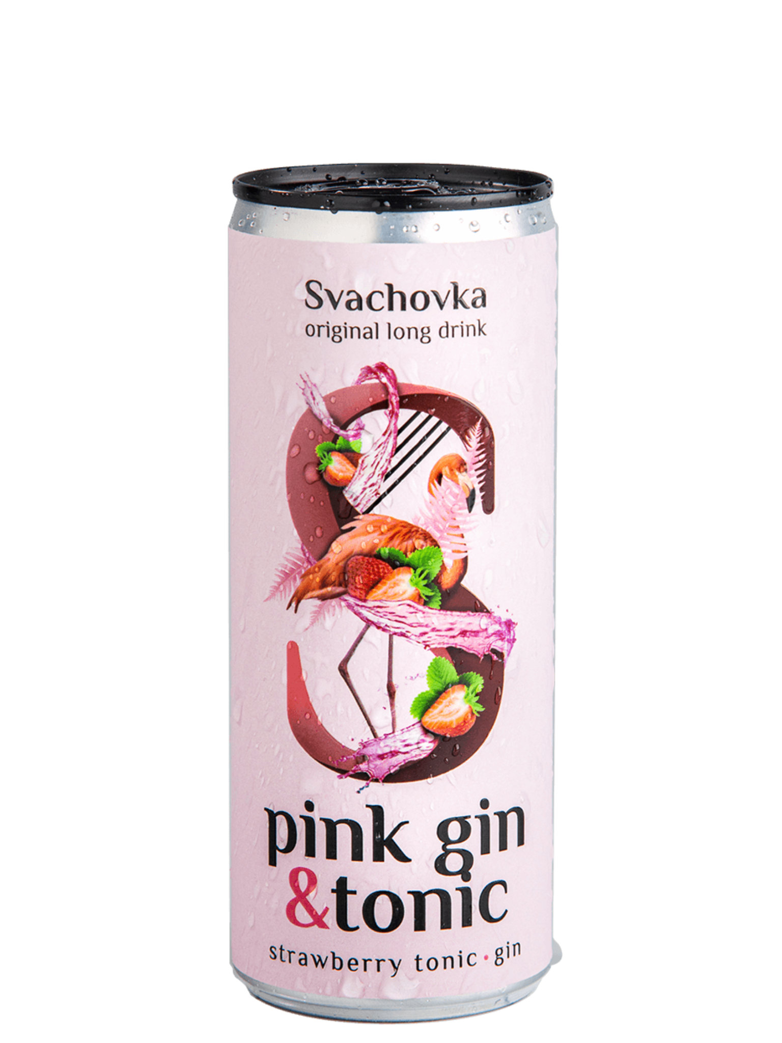 Destilérka Svach (Svachovka) Waxwing Pink Gin + Tonic 7,2% 250ml