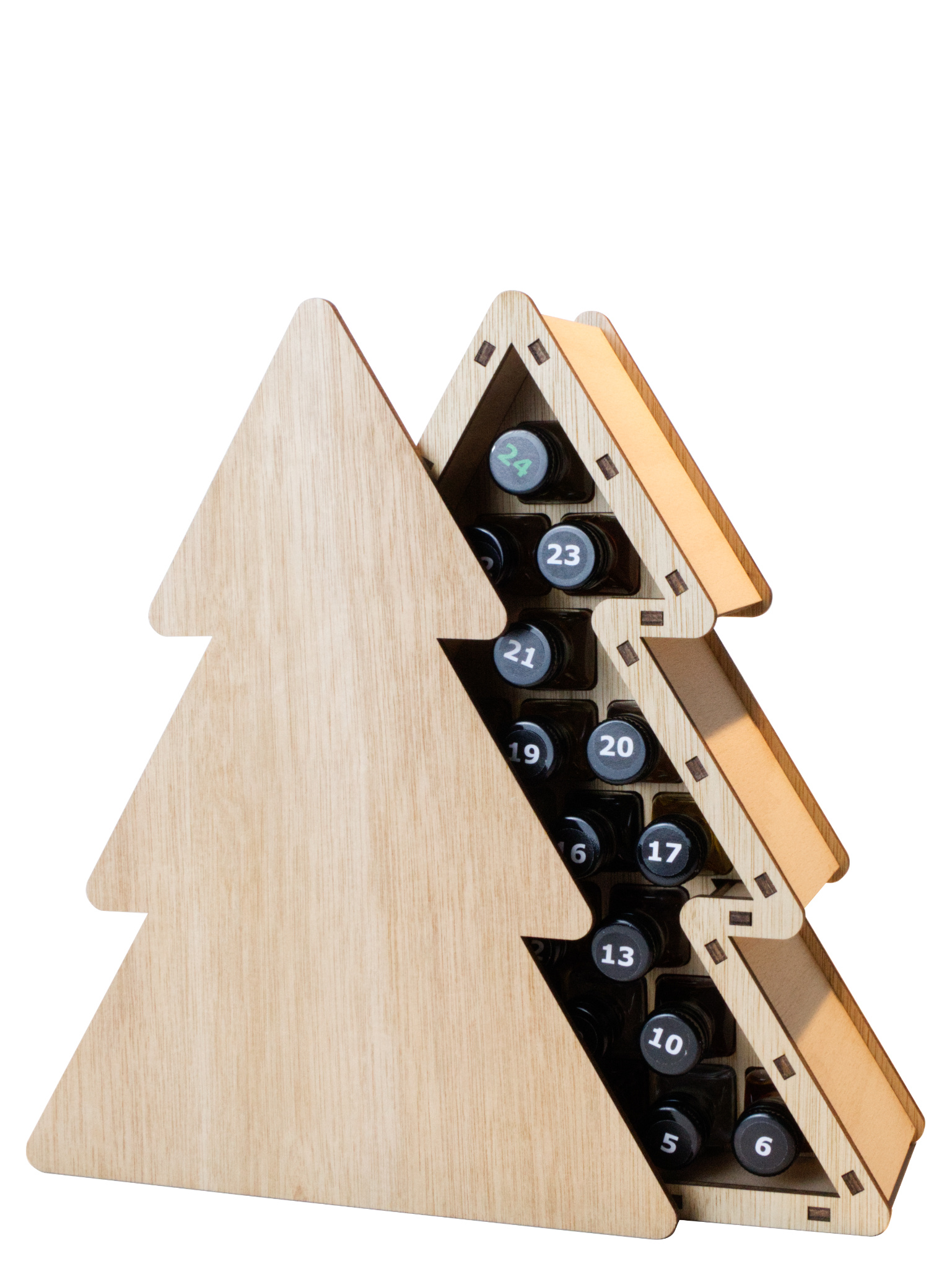 Lihovarek.cz Tekutý adventní kalendář (Stromeček) 24 x 20ml