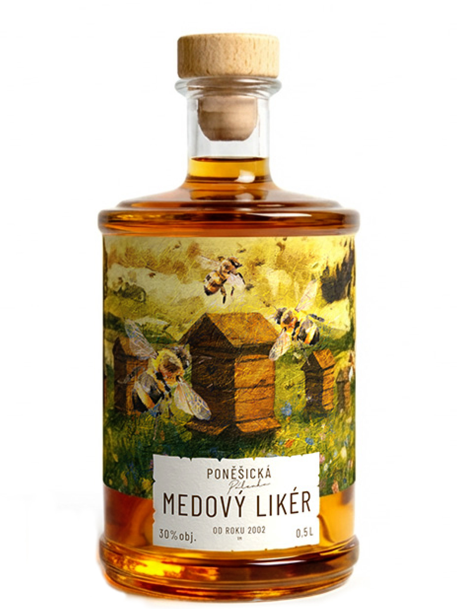 Lihovar Poněšice Poněšický Medový likér 35% 0,5l