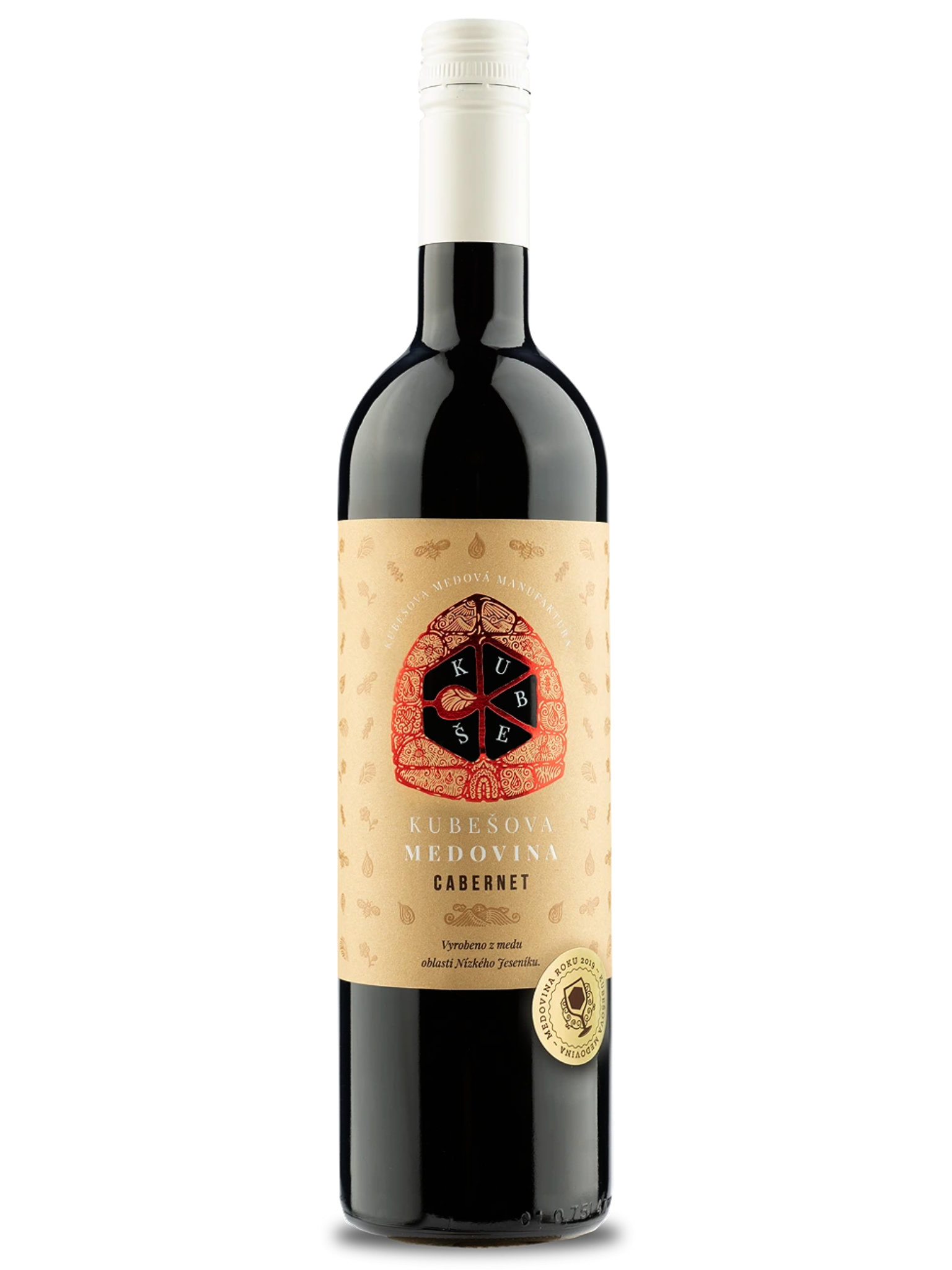 Kubešova Medová Manufaktura Kubešova Medovina Cabernet 13,5% 0,75l