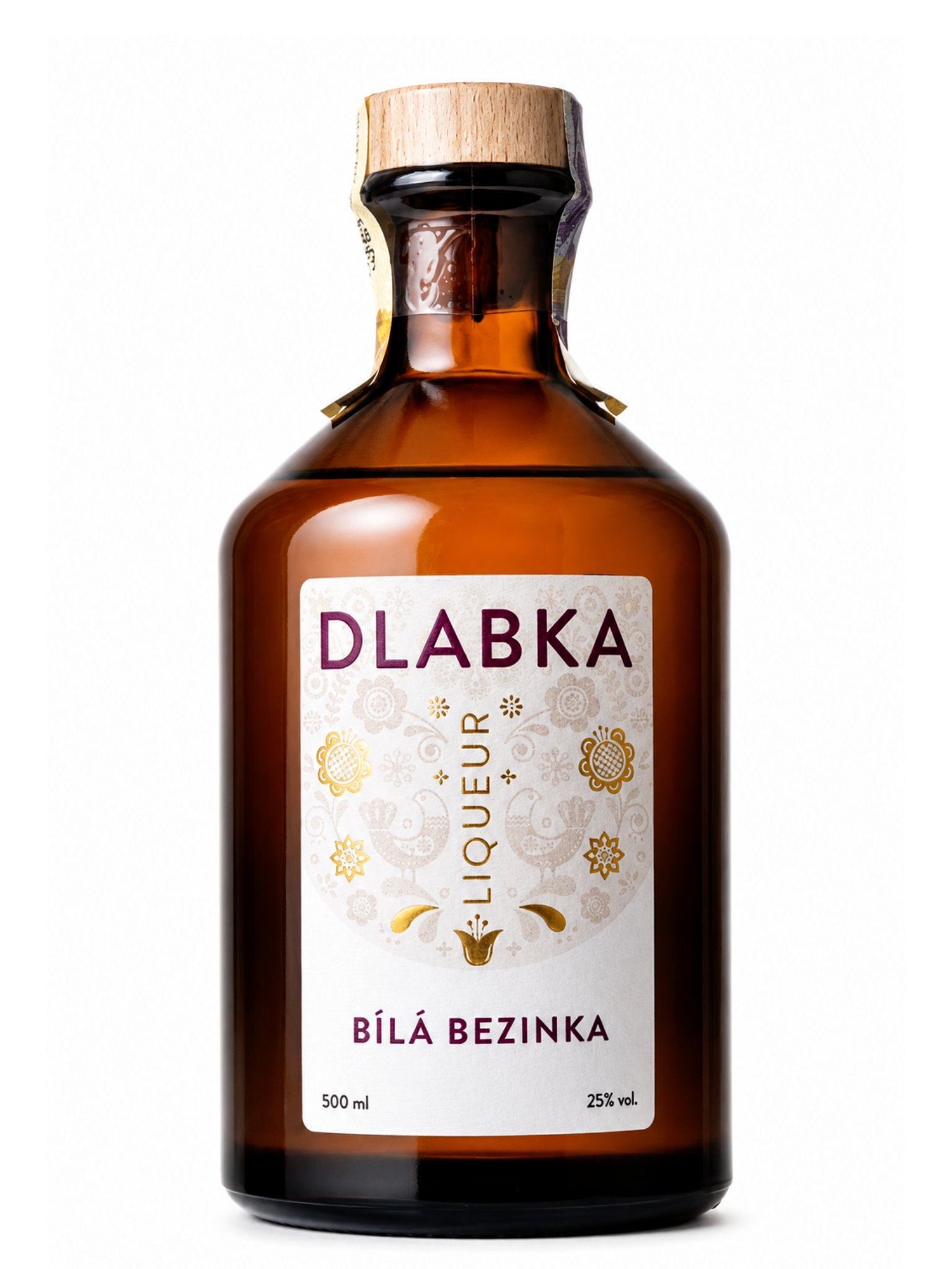 Dlabka Bílá bezinka 25% 0,5l