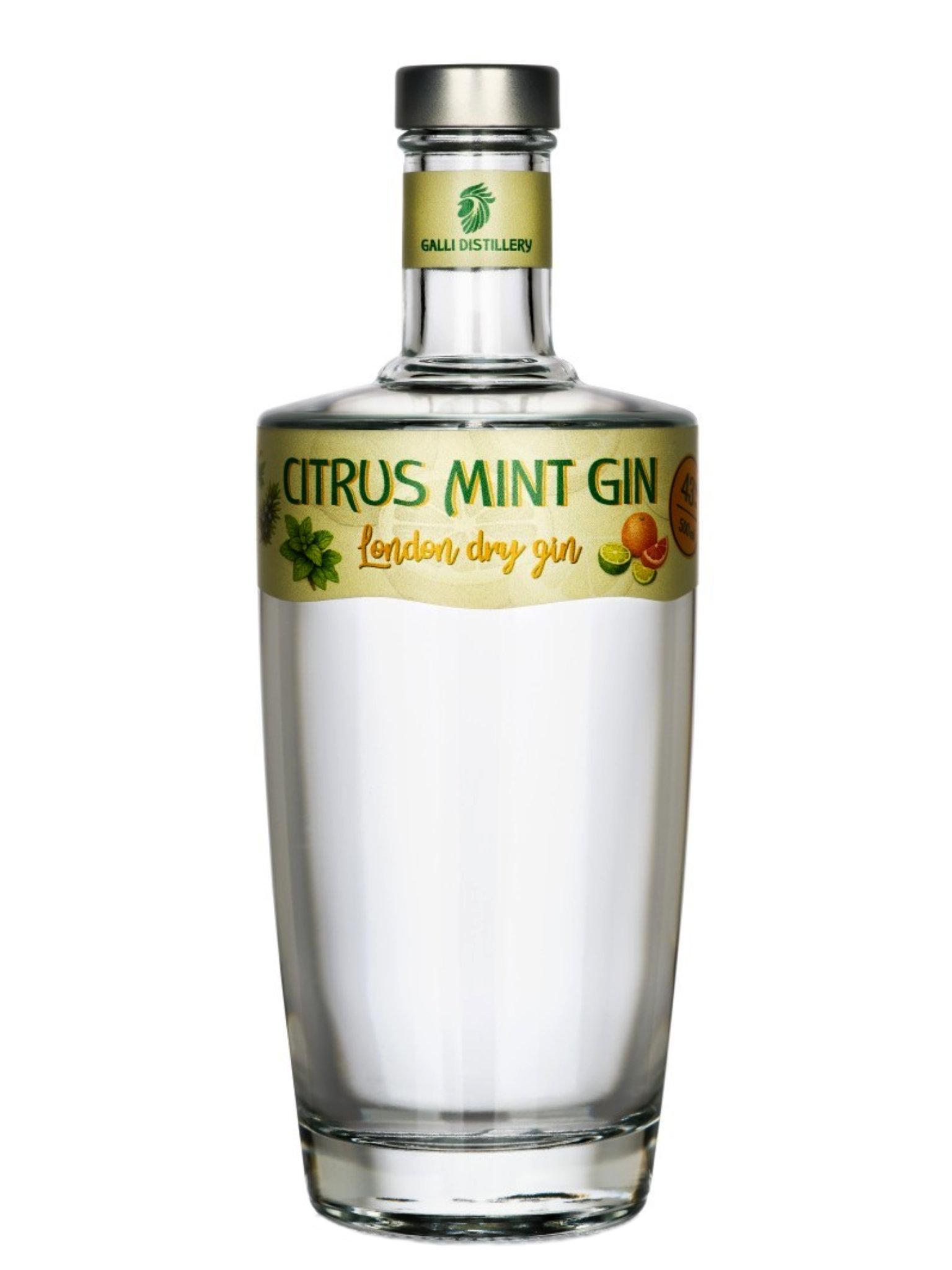GALLI DISTILLERY GALLI's Citrus Mint Gin 43% 0,5l