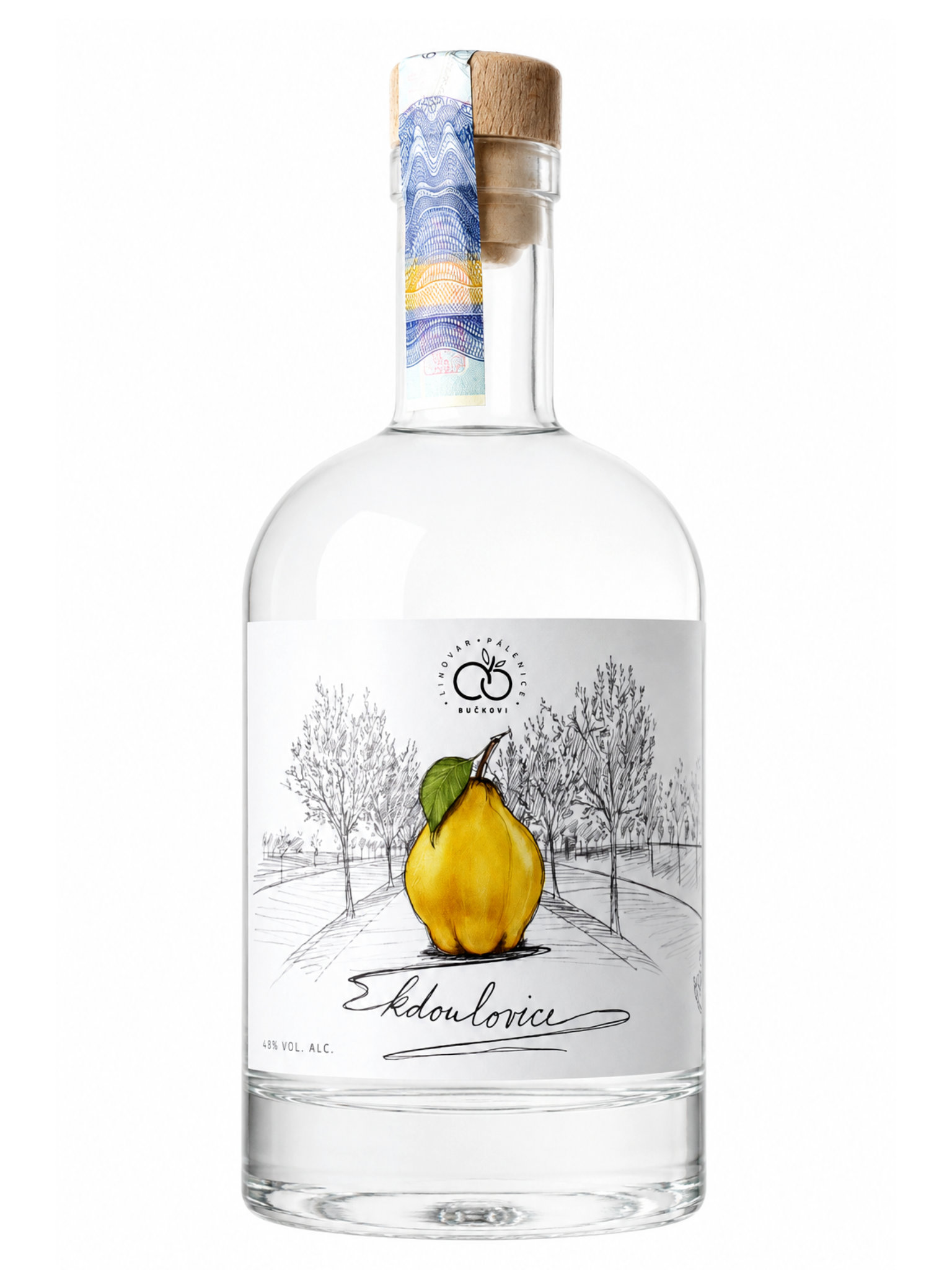 Pálenice Bučkovi Bučkova Kdoulovice 48% 0,5l