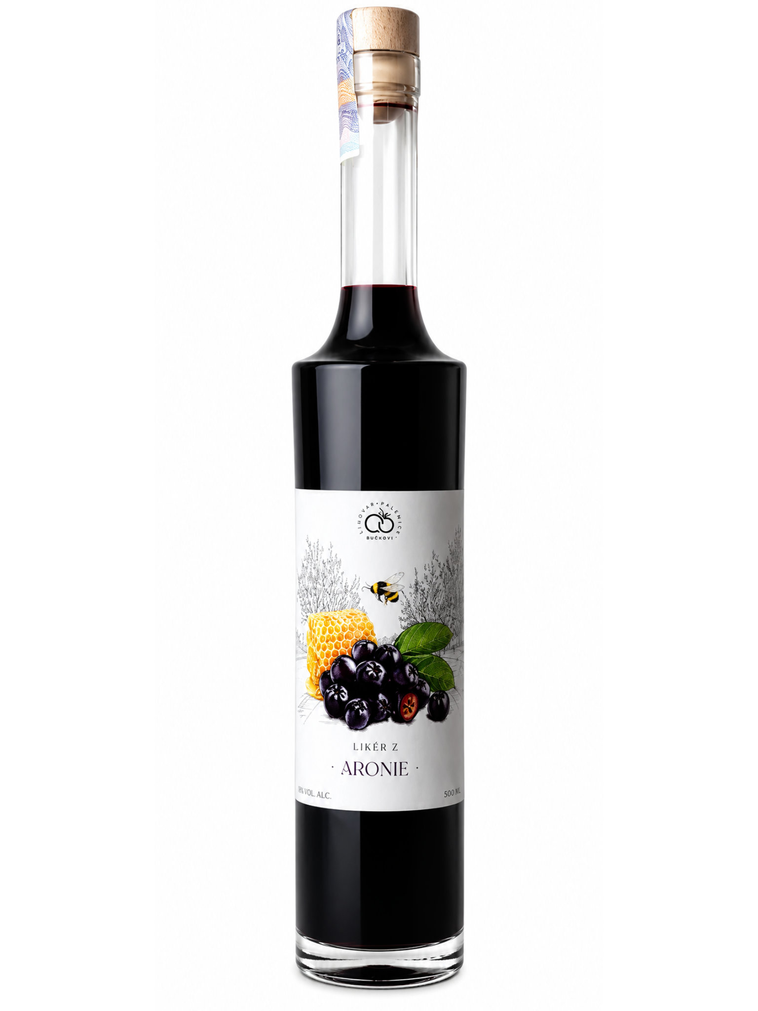 Pálenice Bučkovi Bučkův Likér z Aronie 25% 0,5l
