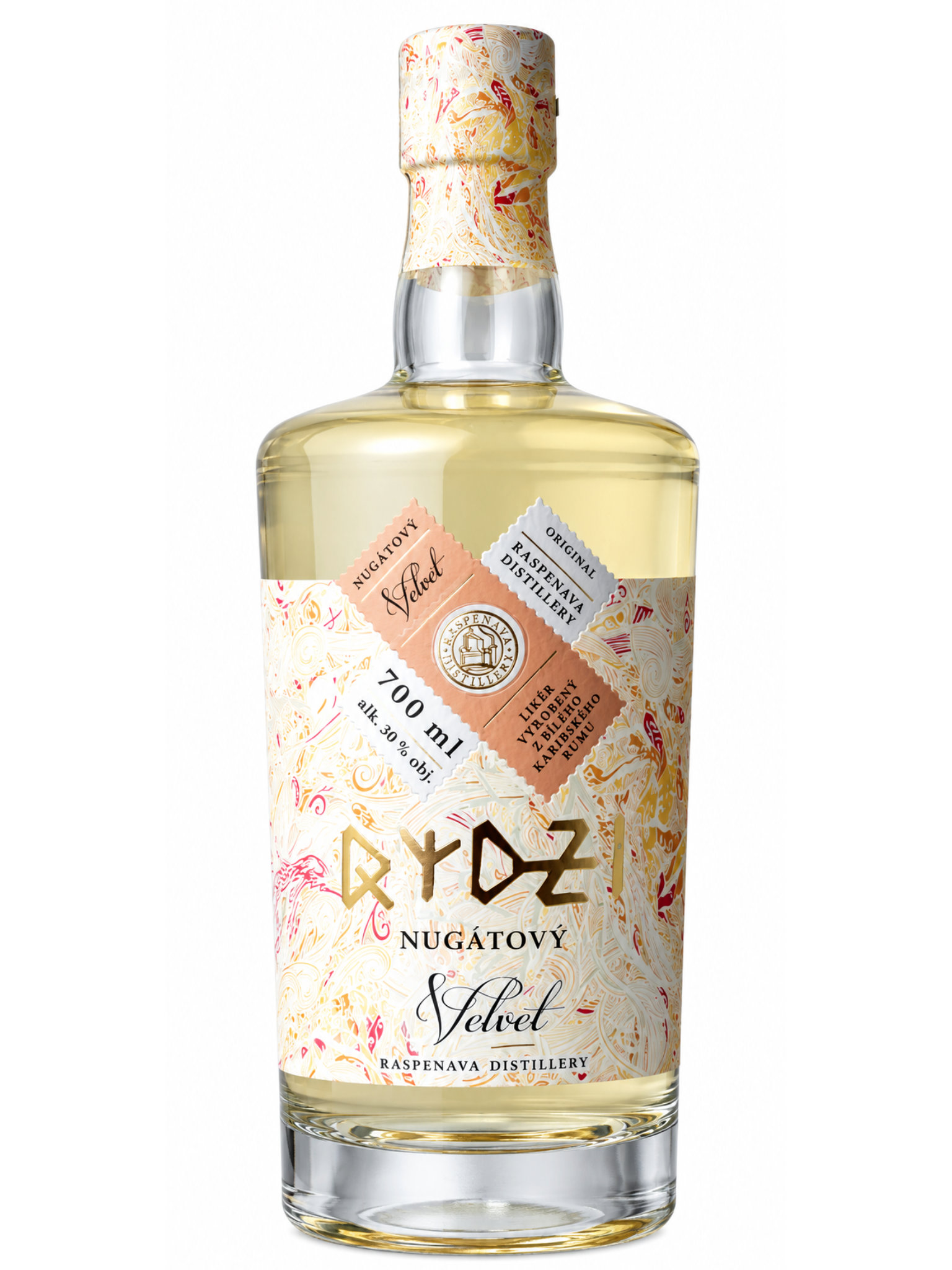 Raspenava distillery Raspenava Nugátový Velvet 30% 0,7l