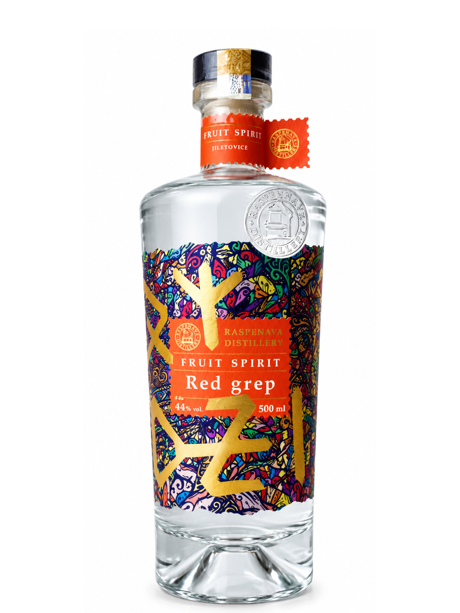 Raspenava distillery Raspenava Red Grep 44% 0,5l